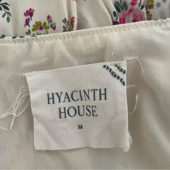 Tuckernuck Hyacinth House Aurelia Floral Puff Sleeve Ruffle Blouse 37377 - Picture 5 of 10